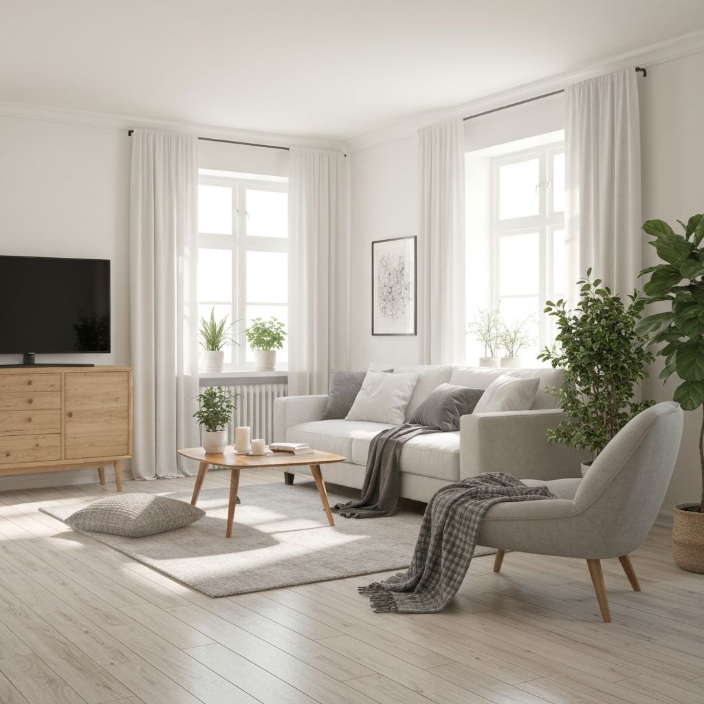 Scandinavian interior design by 4DesignHome